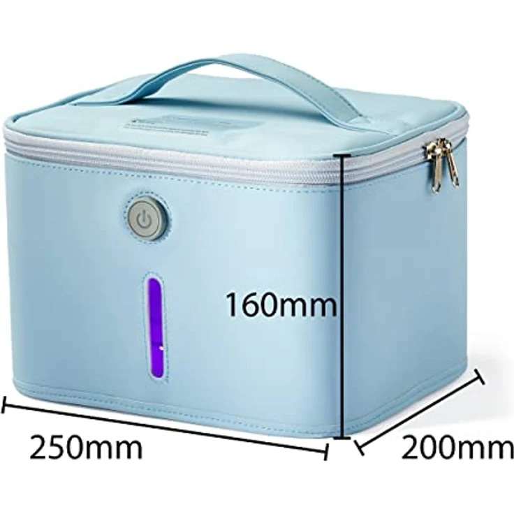 Pulox UVC Desinfektionstasche tragbarer UV Sterilisator schnelle und einfache Sterilisation 99,9% in nur 3 Minuten – Bild 3