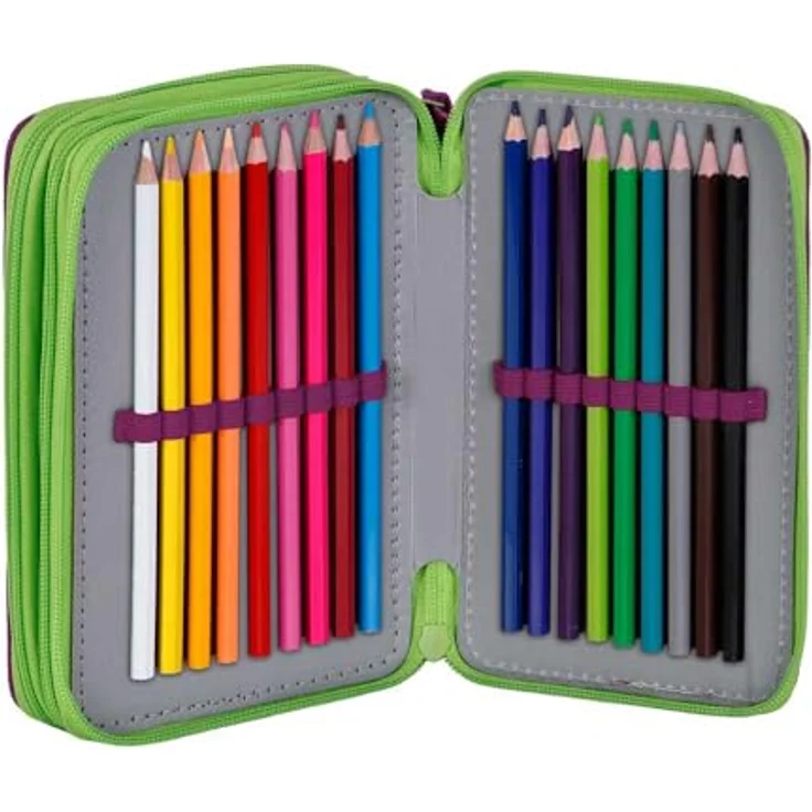 MARVEL Federmappe Hulk großes 3-Fach Mäppchen komplett gefüllt – Bild 3