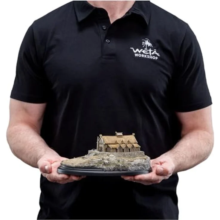 Weta Workshop Herr der Ringe Statue The Golden Hall of Edoras, detailreiche Sammelfigur aus hochwertigem Resin, 9 cm – Bild 5