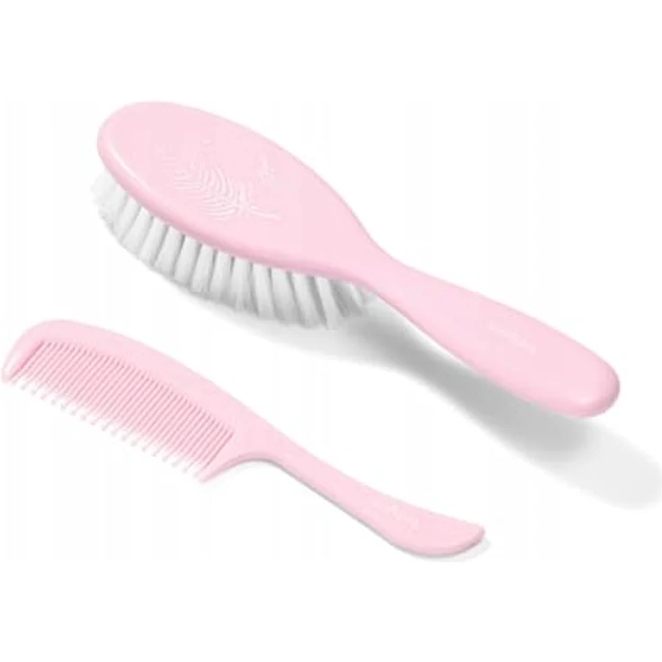 Babyono Baby pink brush and comb Baby Ono – Bild 3
