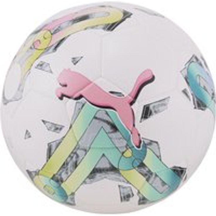 PUMA Orbita, Robuster Hardbound Fußball für Herren, ideal für Hartplatztraining, weiß/multicolor
