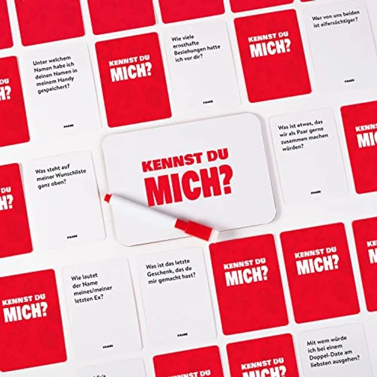 The World Game Kennst du Mich Paare, Fragenspiel und Kartenspiel für Paare auf Deutsch, 150 Fragen, für 2-6 Spieler, ideales Geschenk für Valentinstag oder Jahrestag – Bild 4