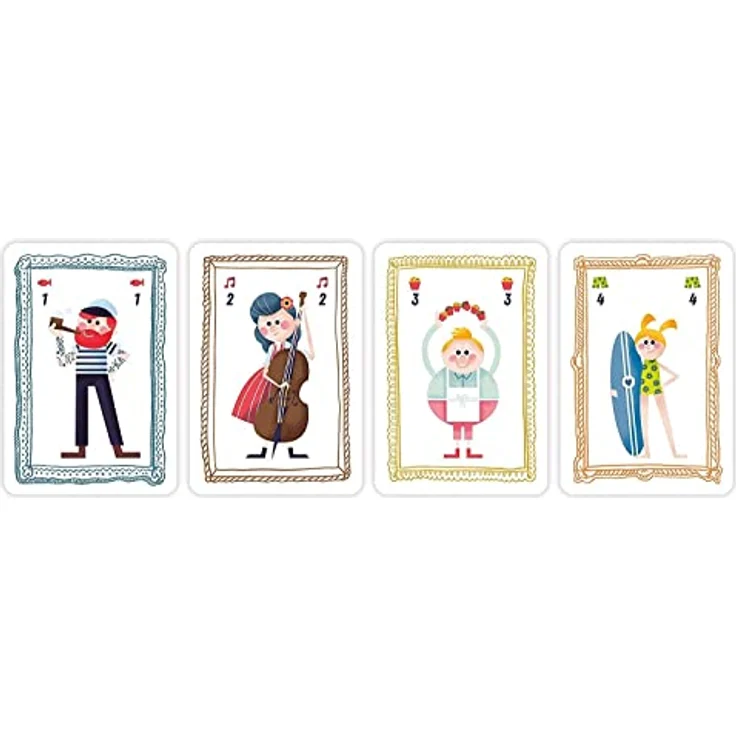 Clementoni - 16172 - 10 Familien, Kartenspiel für Kinder – Bild 3