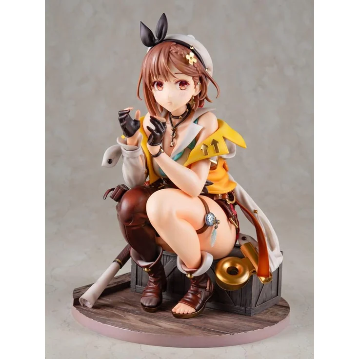 Koei Tecmo Atelier Ryza 2: Lost Legends & the Secret Fairy PVC Statue 1/6 Reisalin Stout, 18 cm groß, detailreich mit besonderer Base in Fensterbox