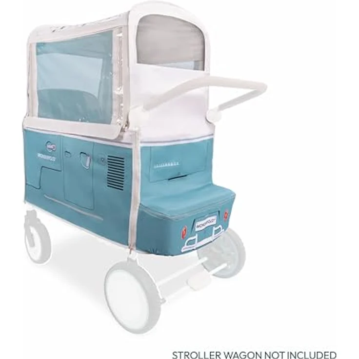 WONDERFOLD W4 Volkswagen Weather Cover, vielseitiger Regenschutz mit UPF50-Gewebe, Bondi Blue – Bild 4