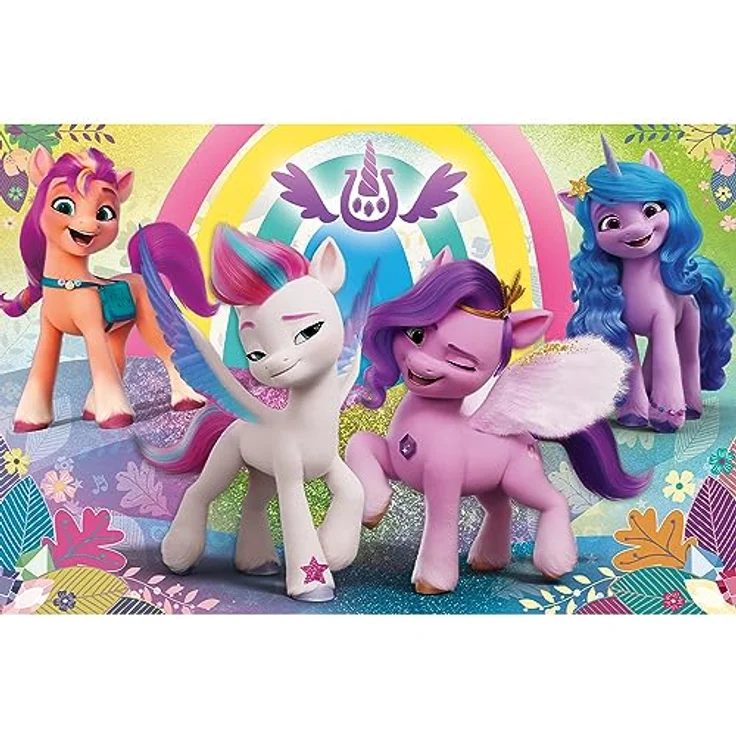 Trefl Puzzle 60 - My Little Pony, 60 Teile mit buntem Motiv aus "A New Generation", 330 x 220 mm – Bild 2