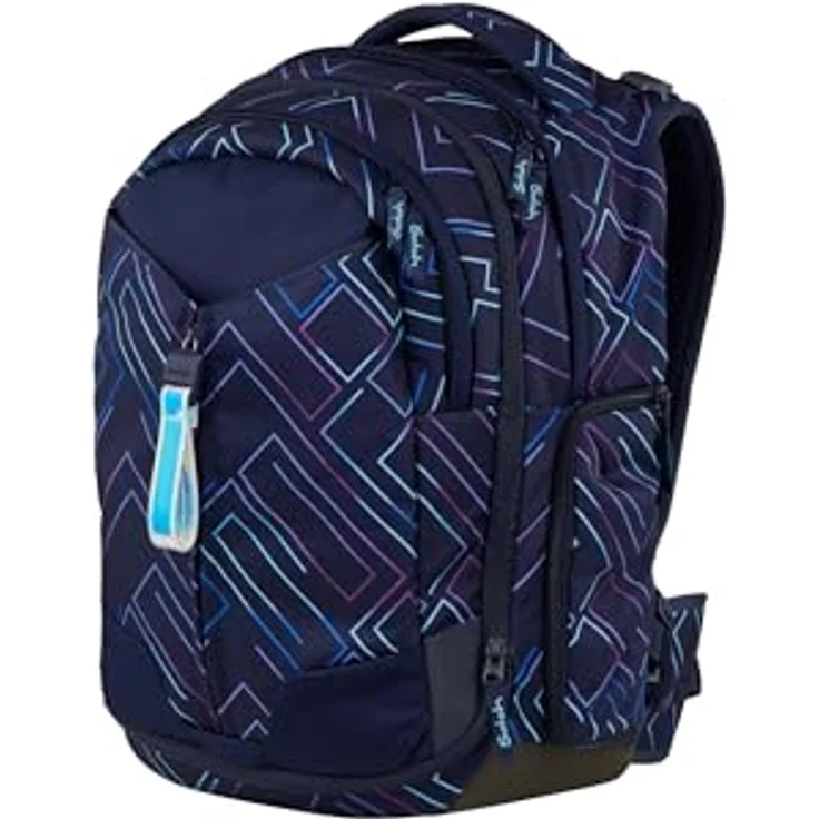 Satch Match, Schulranzen ab 5. Klasse, ergonomisch, 35 L Stauraum, Laptop- und Tabletfach, umweltfreundlich – Bild 2