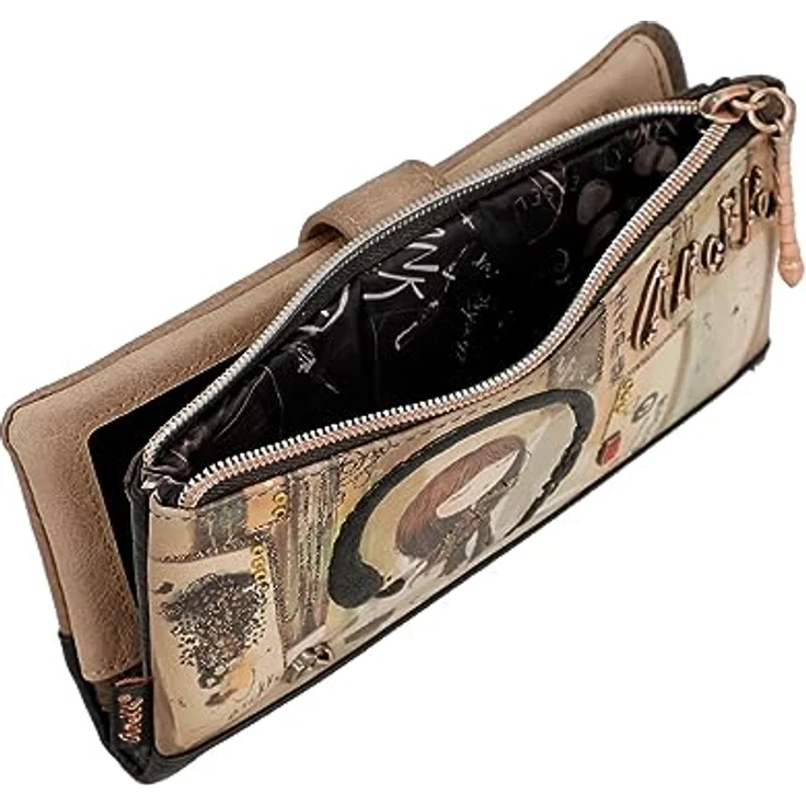 Anekke Geldbörse Shōen Set, 2-tlg. mit RFID-Blocker Schutz, Multicolor (braun/beige/schwarz) – Bild 6
