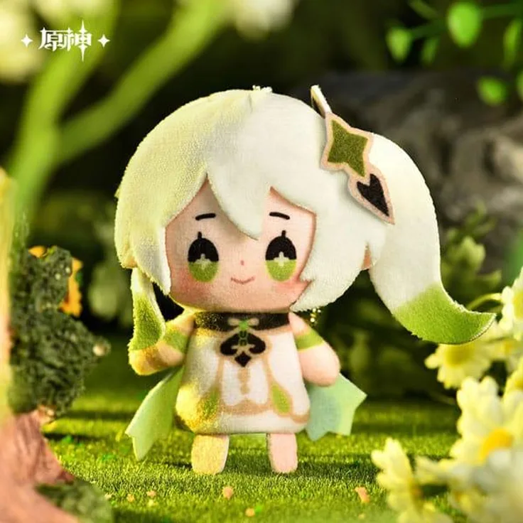 Mihoyo Genshin Impact Genshin Fes 2023 Mini Plüschfigur Nahida, 10 cm, offiziell lizenziert