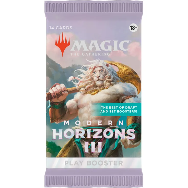 Difuzed Magic: the Gathering D3290000, Modern Horizons 3 Play-Booster mit 14 Karten, inkl. 1-5 seltenen Karten und Foil-Optionen