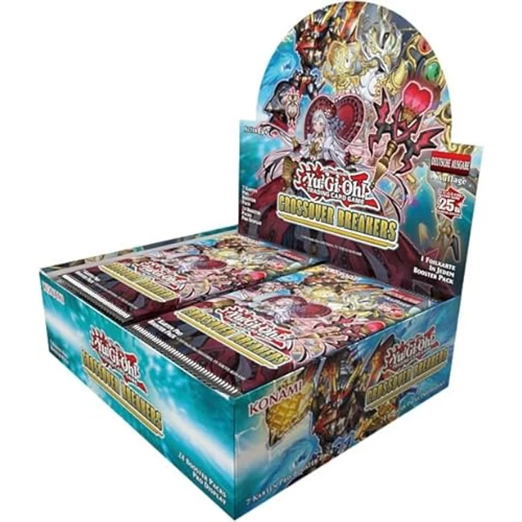 Yu-Gi-Oh! TRADING CARD GAME Crossover Breakers Display 1. Auflage Deutsche Ausgabe, 60-Karten-Booster-Set mit frischen Deck-Themen, in verschiedenen Raritäten erhältlich – Bild 3