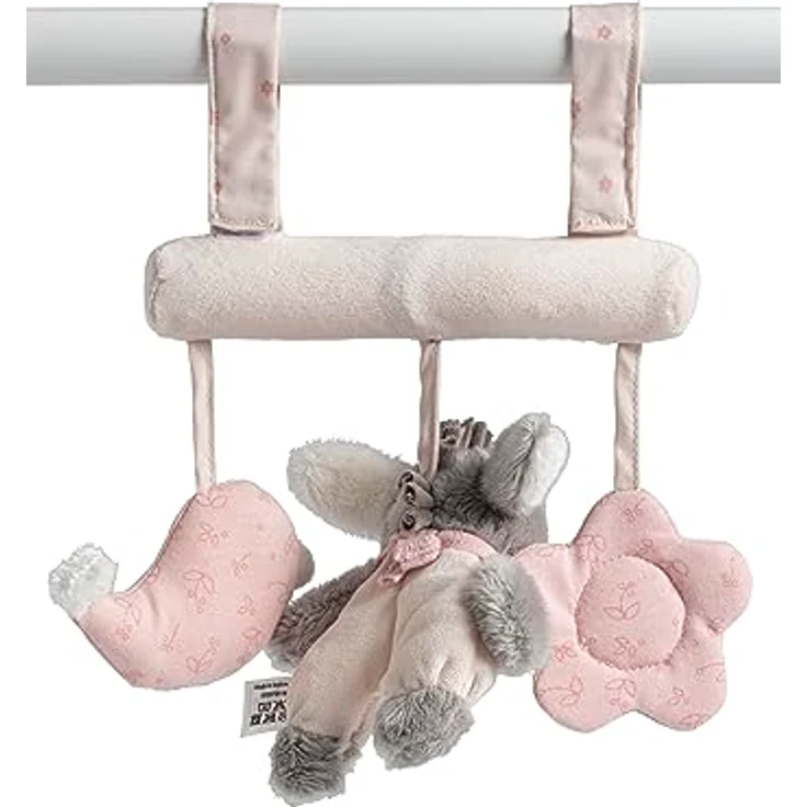 Sterntaler® Greifspielzeug Emmi Girl, Plüschspielzeug zum Aufhängen mit Rassel, Esel und Spiegelfolie – Bild 3