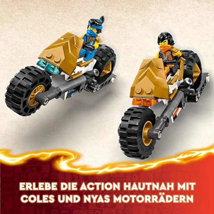 LEGO® Konstruktionsspielsteine Kombi-Raupe des Ninja-Teams (71820), LEGO Ninjago, (576 St), Made in Europe – Bild 6