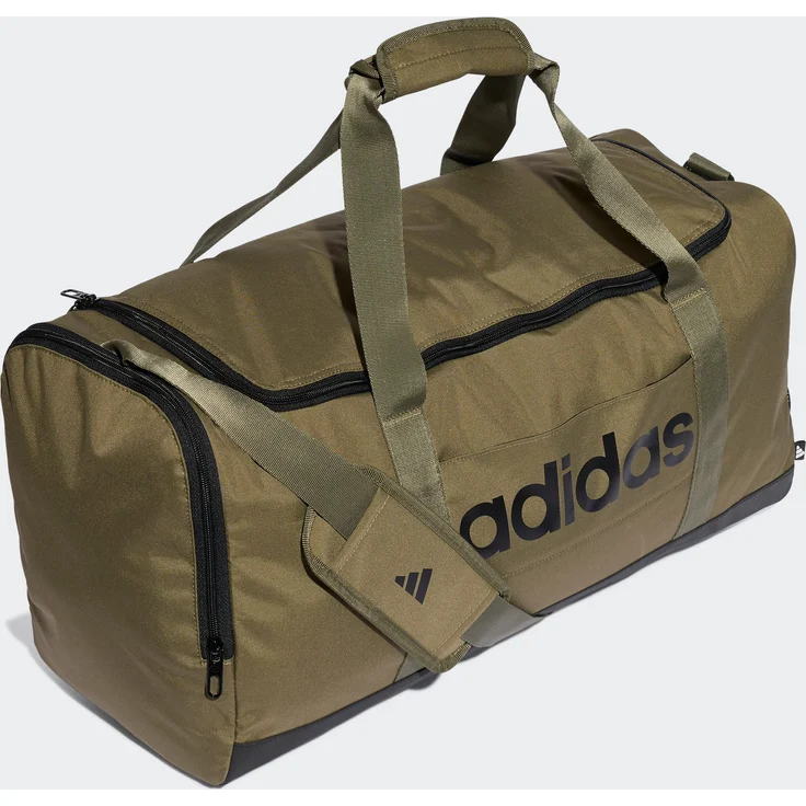 adidas Performance Sporttasche LINEAR DUFFEL M, Kinder-Sporttasche aus recycelten Materialien - Blau – Bild 1