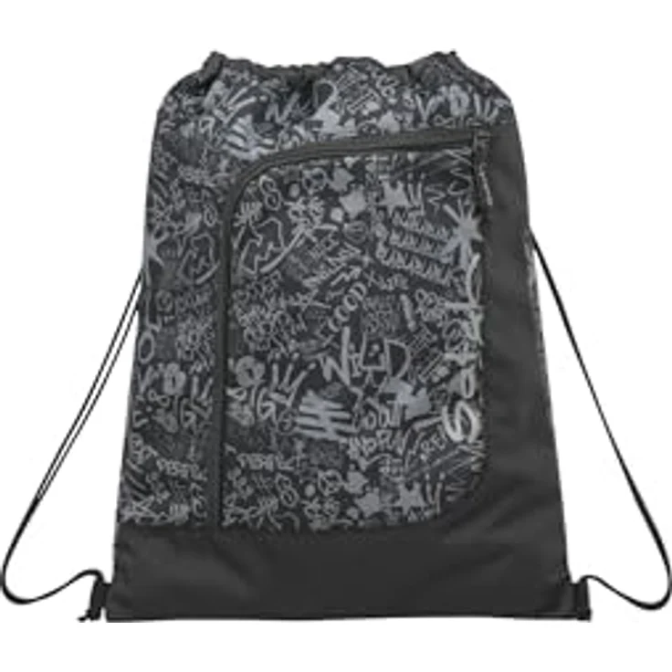Satch Turnbeutel Sportbeutel, fixierbar an satch Rucksäcken, wasser- und schmutzabweisend, 100% recyceltes Polyester – Bild 1