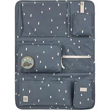 Bild für LÄSSIG Autoorganizer Autorücksitzorganizer Rücksitztasche für Auto zum Hängen zusammenklappbar 60 cm/Car Wrap-to-Go Happy Prints Dunkelblau