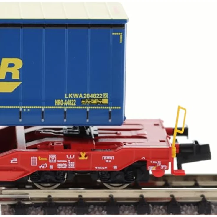 Fleischmann Doppeltaschen-Gelenkwagen T3000e, DB AG, Ep. VI 'LKW Walter', Modelleisenbahn-Wagen, 1 Stück – Bild 4