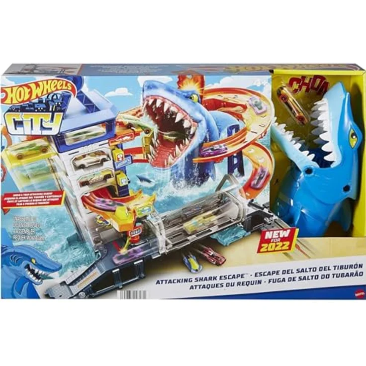 Mattel - Hot Wheels City Hai-Angriff Spielset – Bild 5