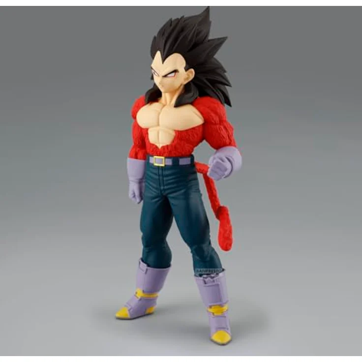 Banpresto Actionfigur Vegeta Super Saiyan 4, Dragon Ball GT, 19 cm, PVC, mehrfarbig, Sammelfigur mit Basisständer, lizenziertes Sammlerstück – Bild 3