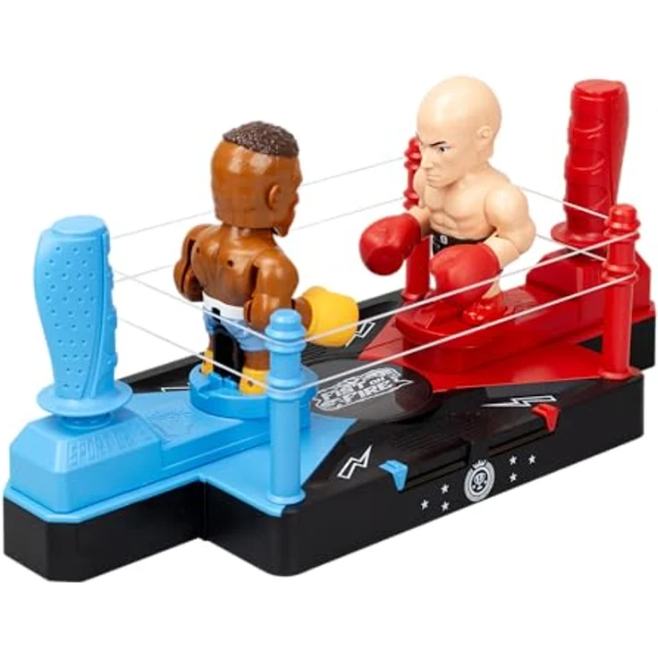Silverlit Deluxe Arena Boxring - Interaktives Fist on Fire Battlepack mit 2 Joystick-gesteuerten Boxerfiguren und dynamischen Soundeffekten, ab 5 Jahren – Bild 1