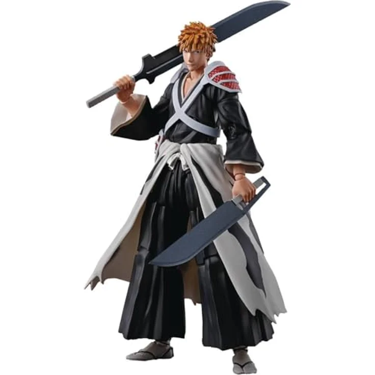 Bandai Bleach: Thousand-Year Blood War S.H. Figuarts Actionfigur Ichigo Kurosaki, 16 cm, voll beweglich mit Zubehör – Bild 1