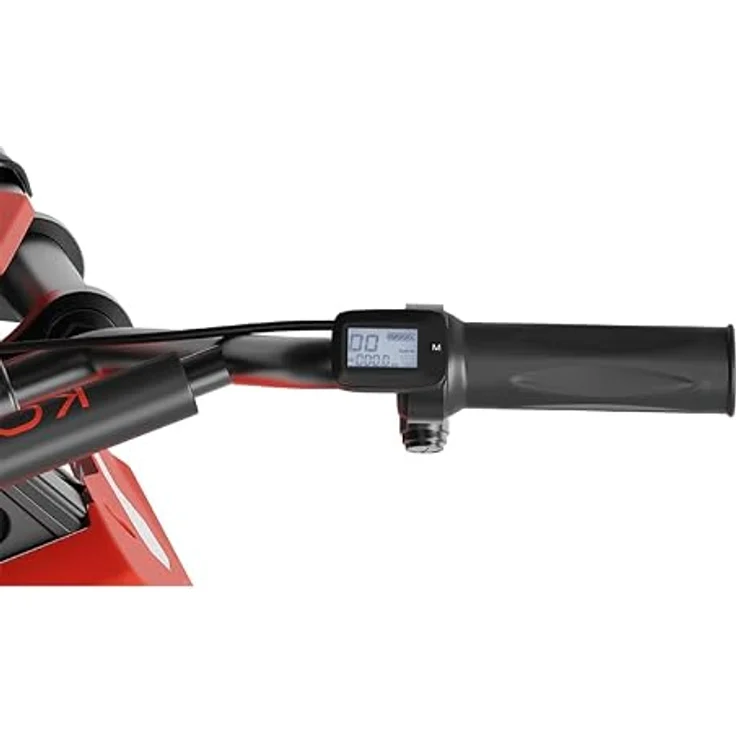 GigaBlue K7 JuniorCross – Elektro-Kindermotorrad 400W Motor, 12 Zoll, 3 Fahrstufen, Reichweite bis 20 km, rot, blau oder gelb – Bild 2