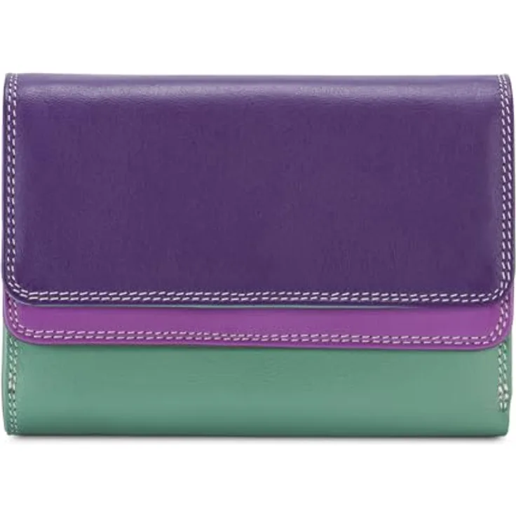 Mywalit Geldbörse Leder, 13 cm, lila, 100% Leder, ideal für Kinderportemonnaies