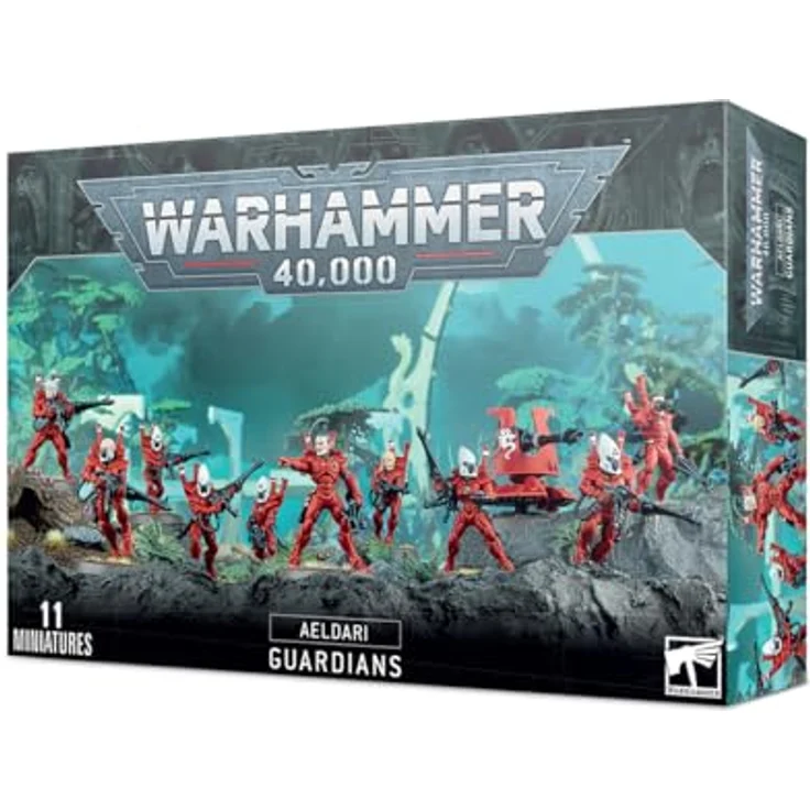 Warhammer Aeldari Guardians, Miniatur zum Zusammenbauen, unlackiert – Bild 1