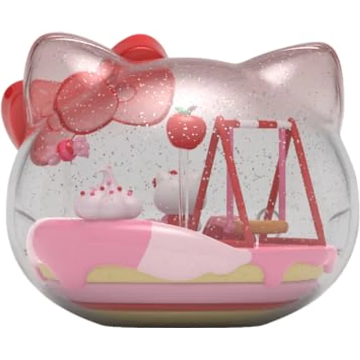 Mighty Jaxx Sanrio Kandyland Hello Kitty, Diorama mit abnehmbaren Komponenten, 12 cm, pink – Bild 5
