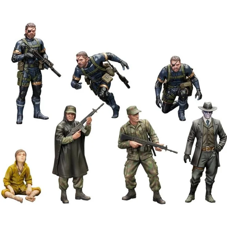 Kotobukiya Metal Gear Solid V Ground Zeroes Bauspiel, Detailreiche Figuren aus hochwertigem Kunststoff, One Size