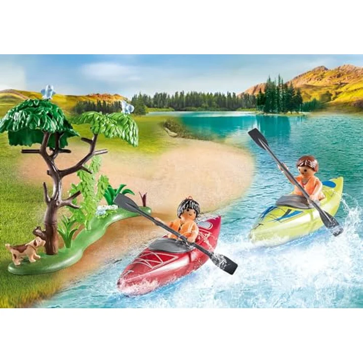 Playmobil® Konstruktions-Spielset Zelten (71425), Family & Fun, (54 St) – Bild 7