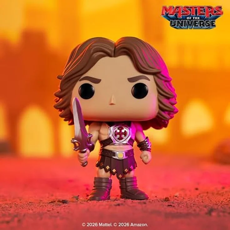 Funko FK90711 - Masters of the Universe (2026) POP! Figuren-Sammelfigur MOTU He-Man, detailgetreu gestaltet für Sammler und Fans – Bild 3