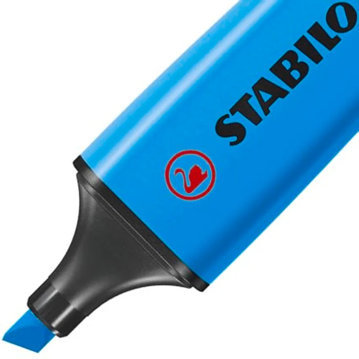 STABILO BOSS ORIGINAL Textmarker, nachfüllbar, 5 mm, 6er Set in Rot, Gelb, Blau, Orange, Pink und Grün – Bild 3