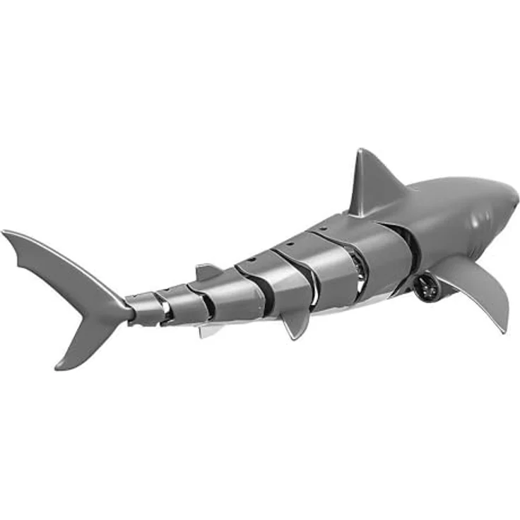 MikaMax RC Hai, Ferngesteuertes Haifisch-Spielzeug mit 36,5 cm, 30M Reichweite, 2-Rad-Antrieb, 2.4GHz, Wasserspielzeug für Kinder und Erwachsene – Bild 4