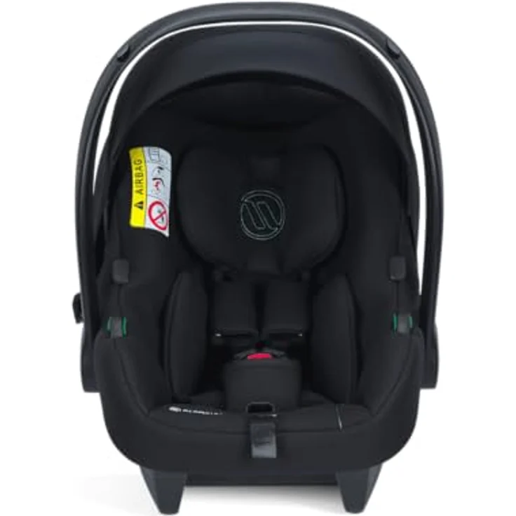 Avionaut Cosmo Smart Babyschale inkl. IQ Orbit Base, optimaler Schutz und Komfort, schwarz – Bild 3