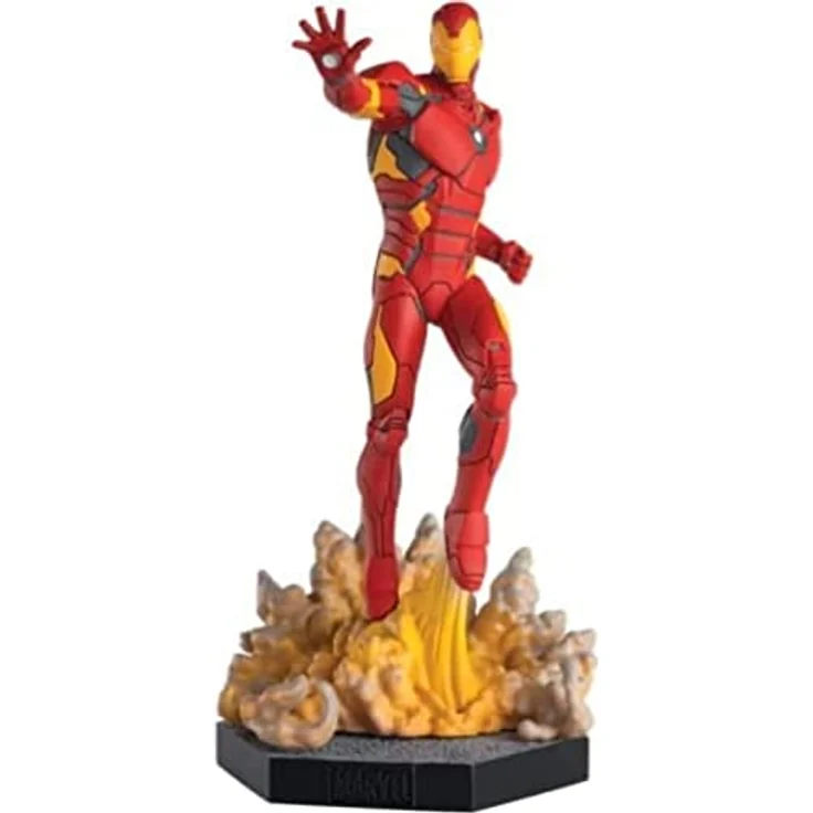 Hero Collector EAGLEMOSS MVSEN001 Marvel Iron Man Battle Pose Figur, Maßstab 1:16, bunt, offizielles Lizenzprodukt – Bild 4
