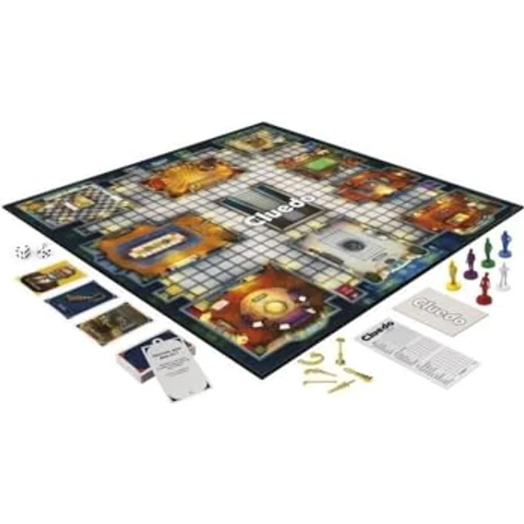 Hasbro Gaming Cluedo Classic Refresh, Brettspiel mit neuer Story für 2-6 Spieler, Französisch, ab 9 Jahren – Bild 2