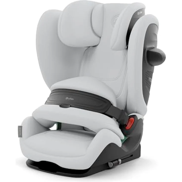 Cybex Pallas G3, 2-in-1 Kindersitz für 15 Monate bis 12 Jahre, Fog Grey, 25% weniger Nackenverletzungen, einfache Handhabung, Komfort & Sicherheit – Bild 1
