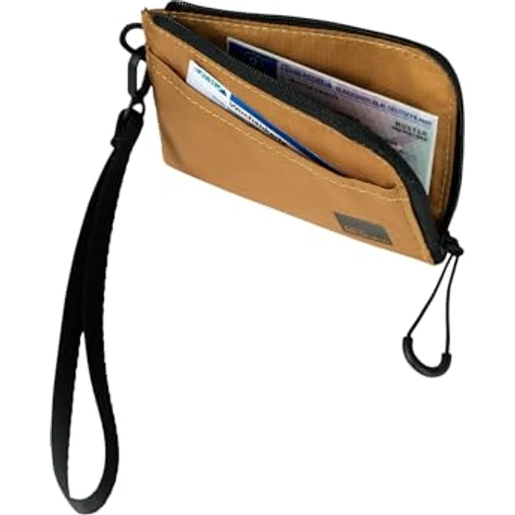 Jack Wolfskin Geldbörse WANDERMOOD WALLET, Kinderportemonnaie mit CROSS RIP-Gewebe, kompakt und sicher – Bild 3