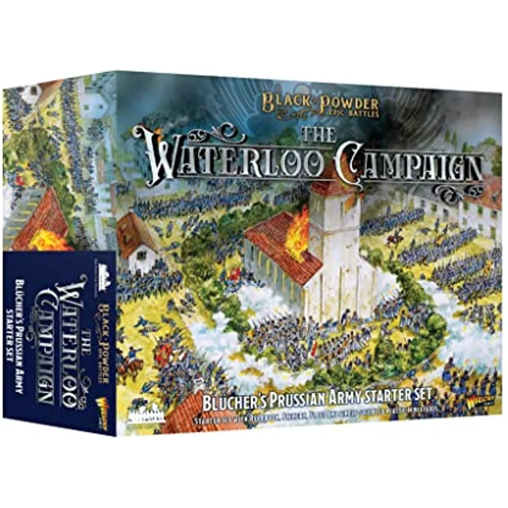 Warlord Games Black Powder Epic Battles - Waterloo: Blucher's Preußische Armee Starterset mit über 1.000 Soldaten – Bild 1
