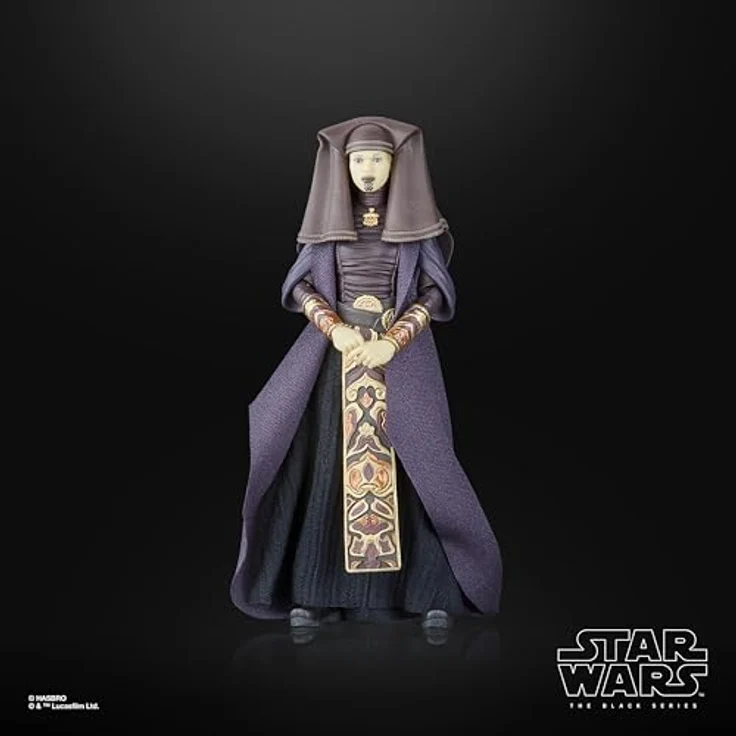 Star Wars The Black Series Luminara Unduli Action-Figur, 15 cm, beweglich, mit Lichtschwert, aus Episode II – Bild 3