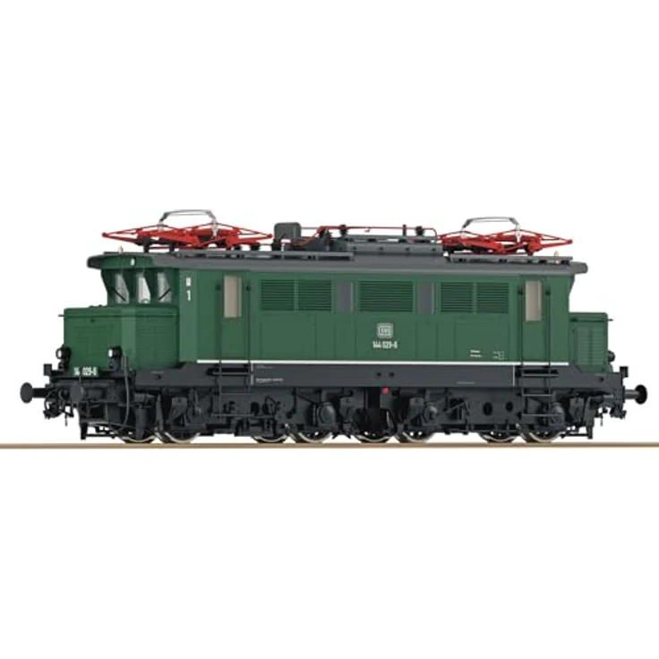 Roco 7510078 H0 E-Lok BR 144 der DB, elektrische Lokomotive mit 2.200 kW Leistung, grün – Bild 1