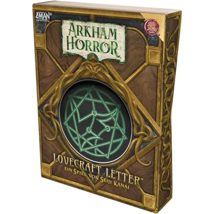 Z-Man Games Arkham Horror: Lovecraft Letter, Kartenspiel für 2-6 Spieler, ab 14 Jahren, 30-45 Minuten Spielzeit, Deutsch – Bild 3