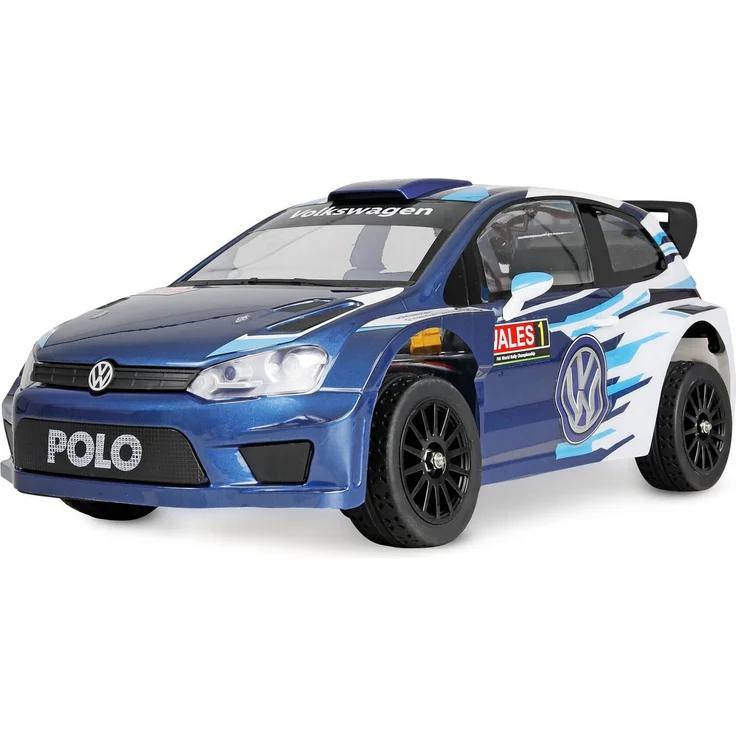 Amewi RC-Buggy Amewi Hyper Go VW Polo R WRC Rallye, brushless 4WD 1:10 ARTR mit LED-Beleuchtung und wechselbaren Reifen