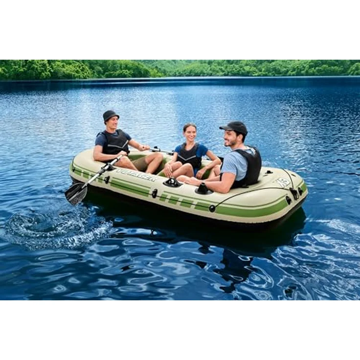 Bestway Schlauchboot 294 cm, 3 Personen, Grün/Grau – Bild 2