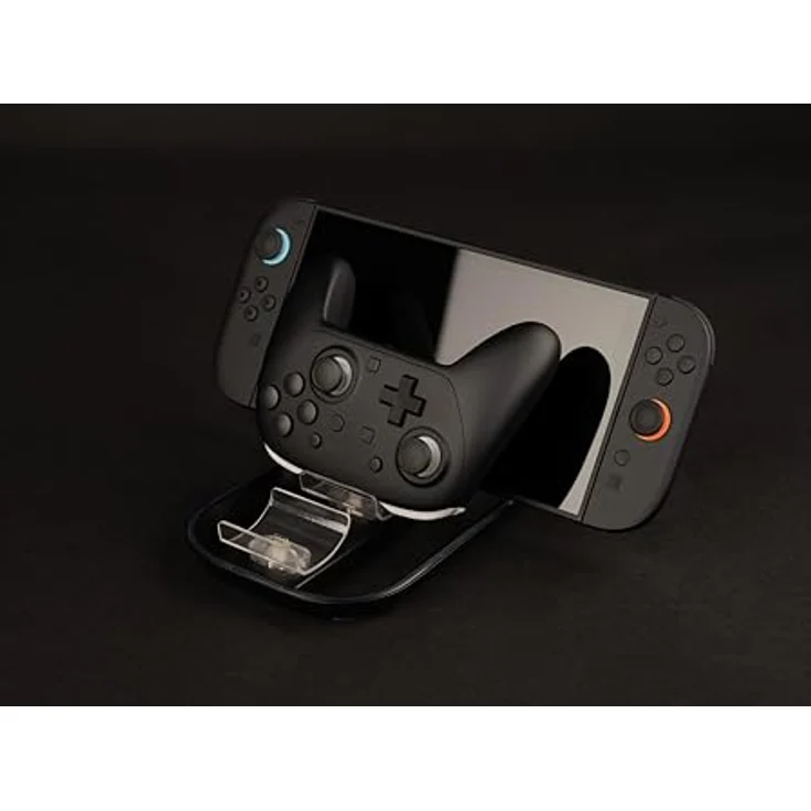 Nacon Ladehalterung für Nintendo Switch 2 und 2 Switch Pro Controller, RGB-Beleuchtung mit 14 Effekten, USB-C Anschluss – Bild 4