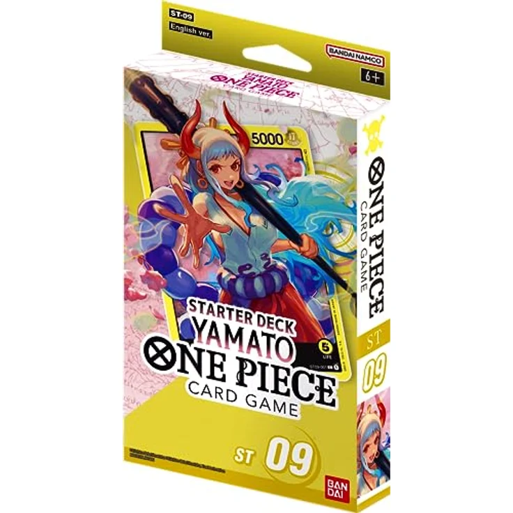 BANDAI ONE PIECE TCG: YAMATO STARTER DECK [ST-09], Kartenspiel mit englischer Version, 50 Karten, 1 Leader-Karte, 10 DON!! Karten – Bild 2