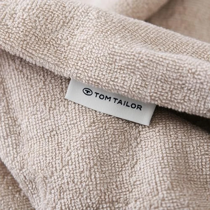 TOM TAILOR HOME Badeponcho COLOR BATH, Midilänge, saugstark aus 100% Baumwolle, mit Kapuze und Bauchtasche, auch in Kindergrößen – Bild 5
