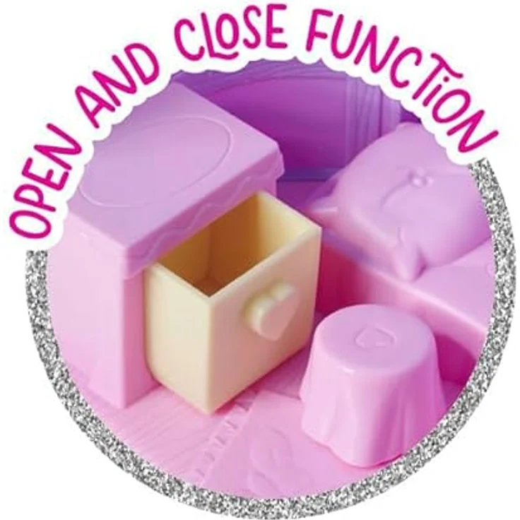 SIMBA Evi Love Babypuppe - Rapunzelturm Spielset mit langem Haar für fantasievolles Märchenspiel – Bild 3