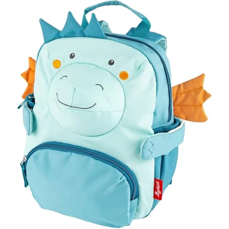 sigikid Kinderrucksack Drache, Kindergarten-Rucksack: robust, leicht, kindgerecht, für Kita, Krippe, Ausflüge, Freizeit, für Kinder von 2-5 Jahren, 5,2 l – Bild 1